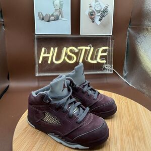 Air Jordan 5 Retro SE TD 'Burgundy' Sz 10C